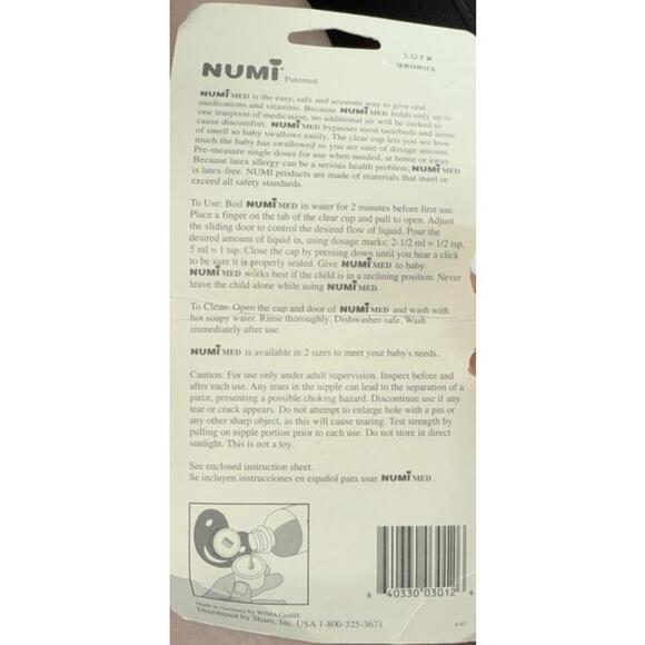 NumiMed Vintage Medication Dispenser Pacifier Medicine Dropper Movie Prop - Picture 2 of 4